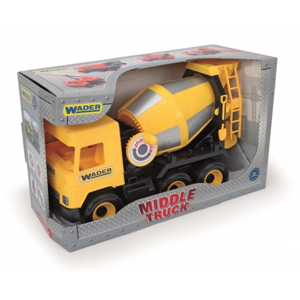 Betoniarka żółta 38 cm Middle Truck ...