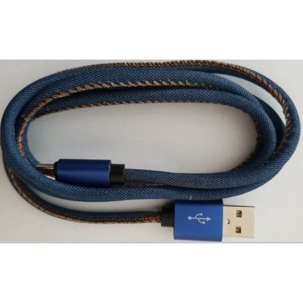 Kabel Micro USB premium jeans 2 ...