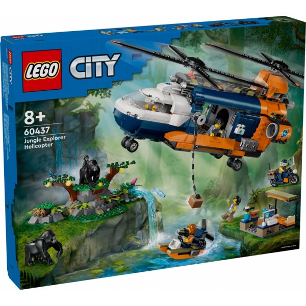Klocki City 60437 Helikopter badaczy dżungli ...