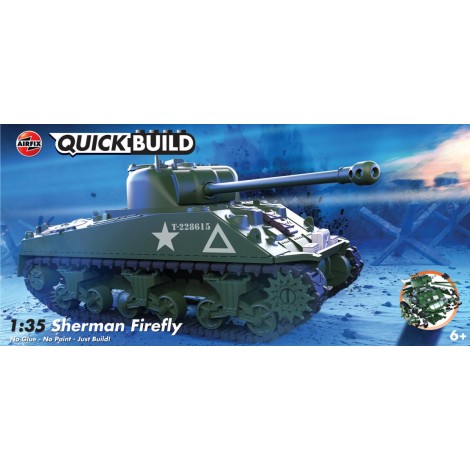 Model plastikowy Quickbuild Sherman Firefly 1/35