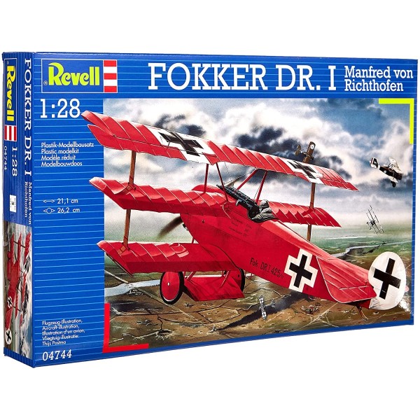 Model plastikowy Fokker Dr.I Richthofen