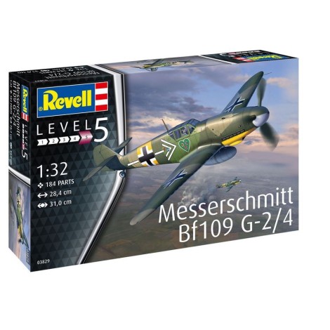 Model plastikowy Messerschmitt BF 109G-2/4 1/32