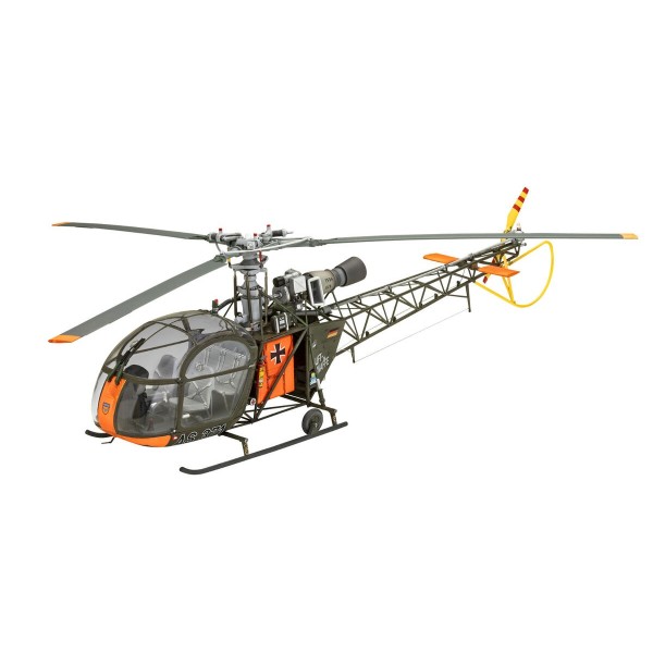 Model plastikowy Helikopter Alouette II 1/32