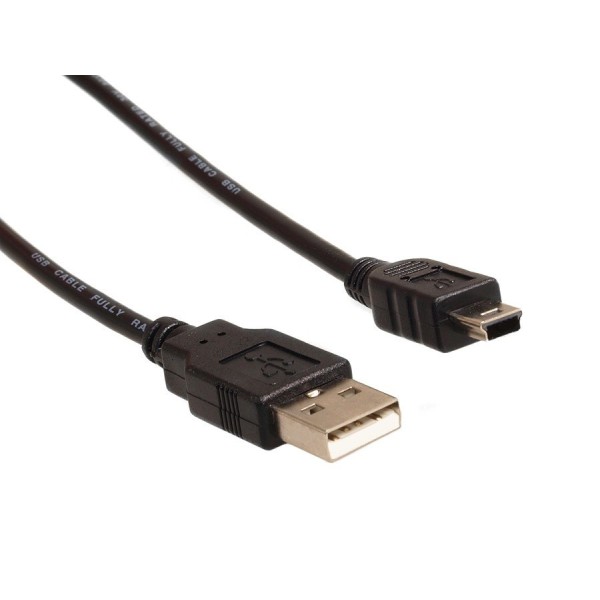 Kabel USB 2.0 wtyk-wtyk mini 3m ...