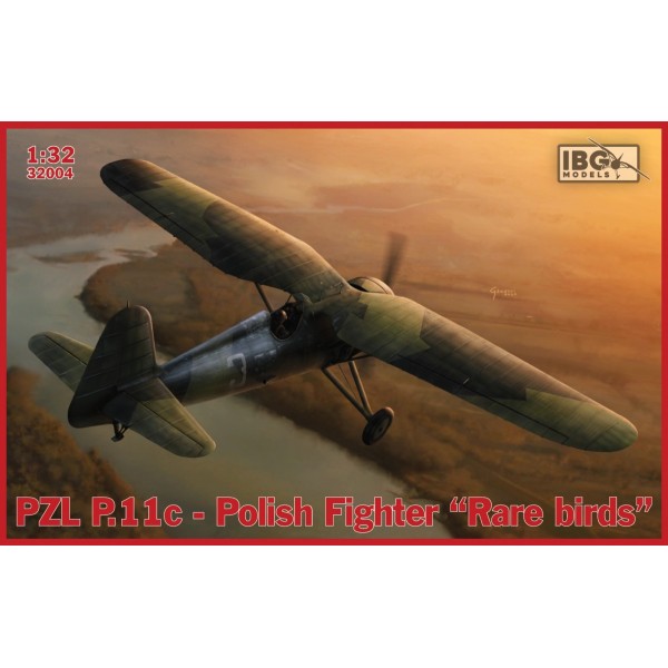 Model do sklejania IBG PZL P.11c ...