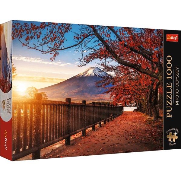 Puzzle 1000 elementów Premium Góra Fuji ...