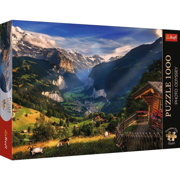 Puzzle 1000 elementów Premium Plus Dolina ...