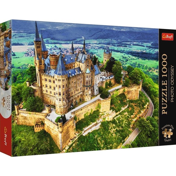Puzzle 1000 elementów Premium Plus Zamek ...