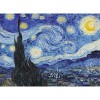 Puzzle drewniane 200 elementów Gwiaździsta Noc Vincent van Gogh