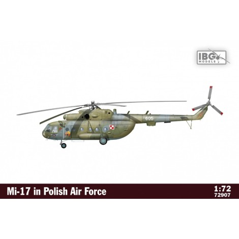 Model plastikowy Mi-17 in Polish Air Force 1/72