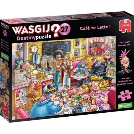 Puzzle 1000 elementów Wasgij Kawiarnia