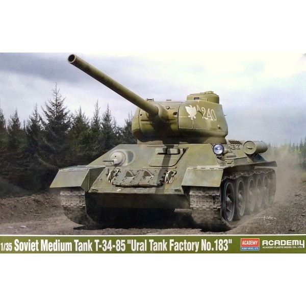 Model plastikowy T-34/85 Ural Tank Factory ...