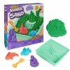 Zestaw KINETIC SAND -  Piaskownica zielony