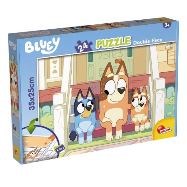 Puzzle 24 elementów plus Bluey