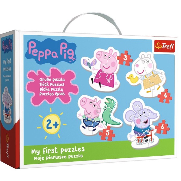 Puzzle Baby Urocza Świnka Peppa