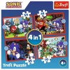 Puzzle 4w1 Przygody Sonica
