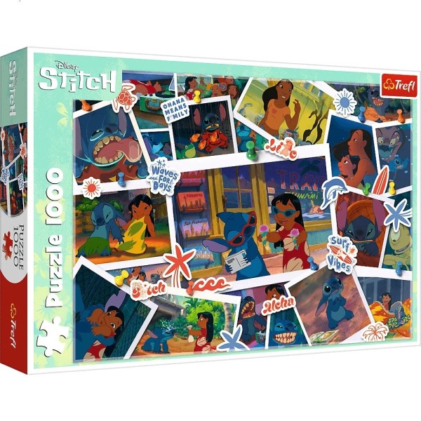 Puzzle 1000 elementów Lilo i Stitch ...