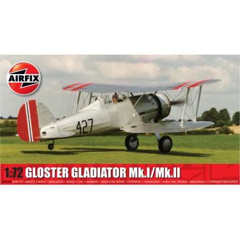 Model plastikowy Gloster Gladiator Mk.I/Mk.II 1/72