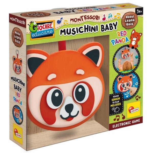 Zabawka Montessori Wood - Muzyczna panda