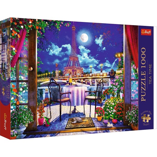 Puzzle 1000 elementów Premium Plus Paryż ...