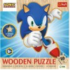 Puzzle drewniane 50 elementów Radosny Sonic