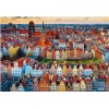 Puzzle 1000 elementów Premium Plus Quality Widok na Gdańsk, Polska