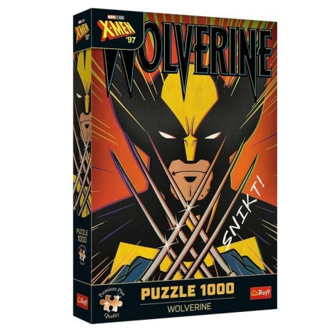 Puzzle 1000 elementów Premium Plus Quality Marvel Wolverine