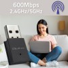 Adapter bezprzewodowy Ultra szybki mini WiFi Standard AC | BT 4.0USB | 600Mbps