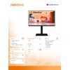 Monitor 24BA550-B 23.8 cala IPS Full HD 100Hz