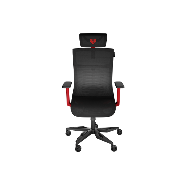 Genesis Ergonomic Chair Astat 700 Base material Aluminum; Castors material: Nylon with CareGlide coating | 700 | Black/Red Mänguri toolid