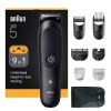 Braun 9-in-1 Grooming Kit | All-in-One Kit Series 5 AIO5540 | Cordless | Number of length steps 14 | Black