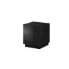 Cama bedside table REJA black gloss/black gloss