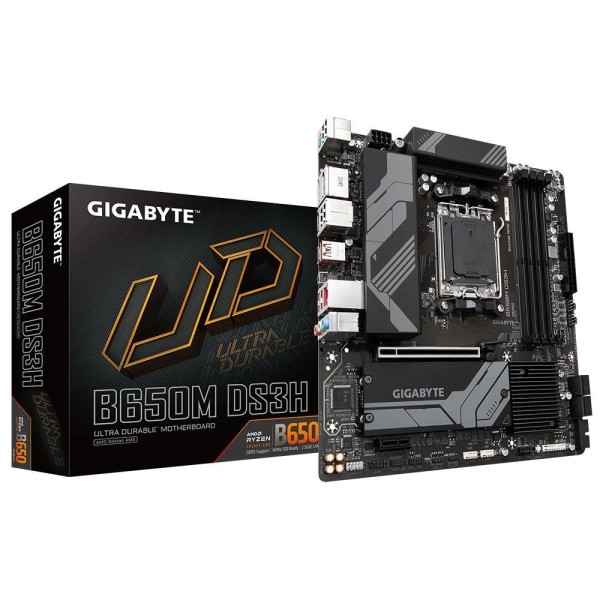 Mainboard|GIGABYTE|AMD B650|Micro-ATX|Memory DDR5|Memory slots 4|1xPCI-Express 3.0 ...