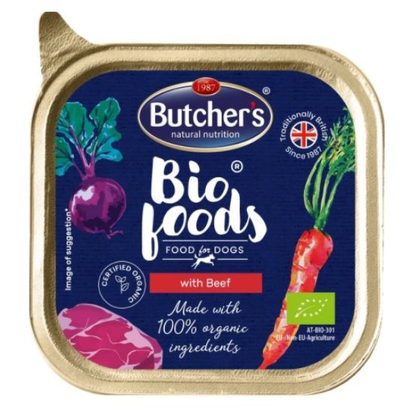 BUTCHER'S Bio Foods with beef - ...