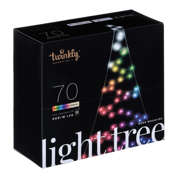 Twinkly 70 LED RGBW 2D Christmas ...