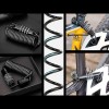 Rockbros T609 Combination bike lock, 1.5 m, black