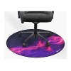 Arozzi ZONA Round Floor Pad - Purple Galaxy
