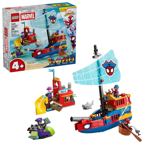 LEGO MARVEL 11208 Team Spidey Pirate ...