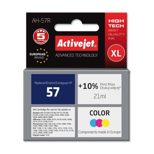 Activejet AH-57R Ink cartridge (replacement for ...