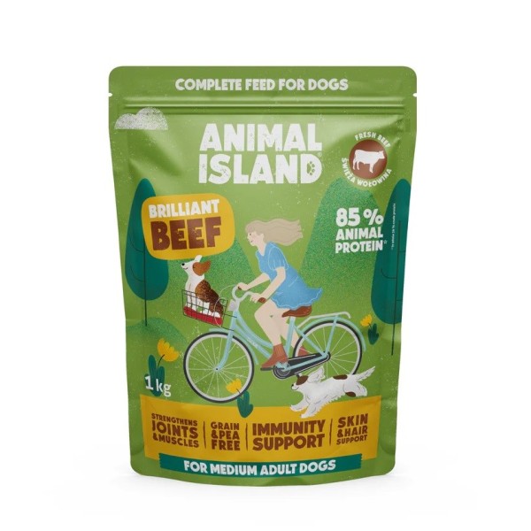 ANIMAL ISLAND Beef - dry dog ...