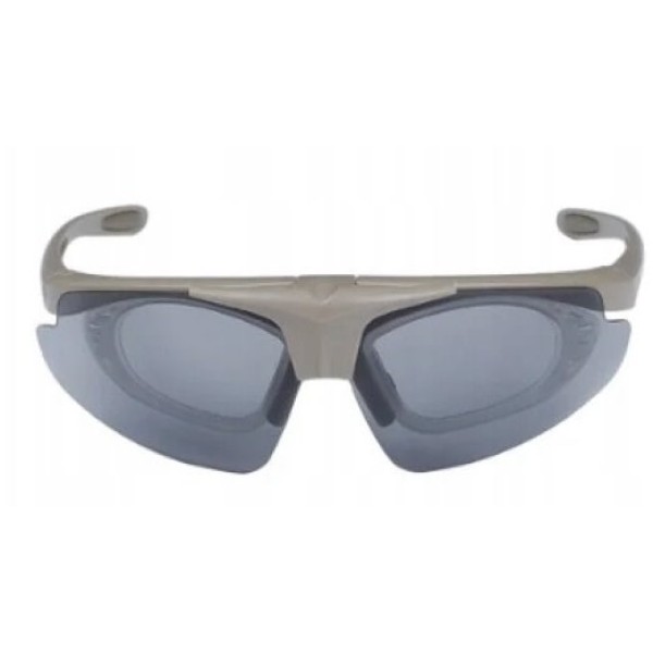 Okulary strzeleckie Wosport Tan - 3 ...