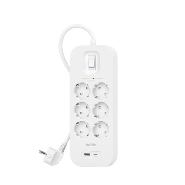 Belkin Connect White 6 AC outlet(s) ...