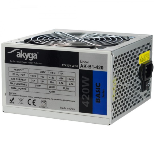 Akyga AK-B1-420 power supply unit 420 ...