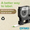 DYMO D1 Standard - Black on White - 9mm