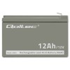 Qoltec 53049 AGM battery | 12V |  12Ah