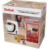 TEFAL | Masterchef Gourmet Food Processor | QB51K138 | 1100 W | Number of speeds 8 | Bowl capacity 4.6 L | White