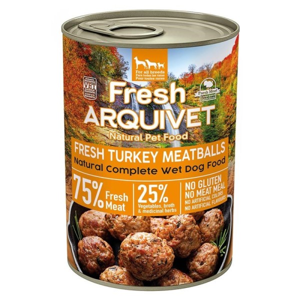 ARQUIVET Fresh Turkey Meatballs - wet ...