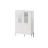 Cama VERA display cabinet 110x40x160 matt white
