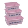 Stoneline | Awave Set of storage box | 21940 | Storage box | 3 pc(s) | Dishwasher proof | Rose