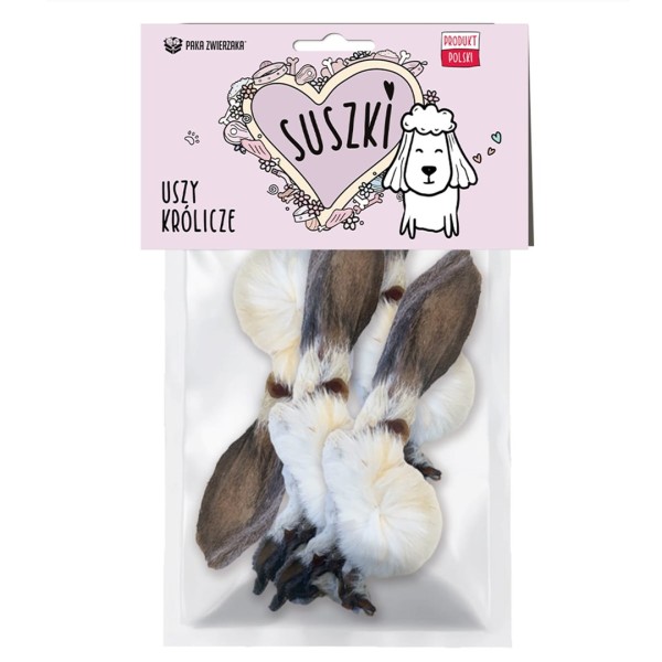 Paka Zwierzaka suszki Uszy królicze z ...
